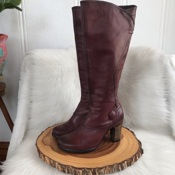 Miz Mooz Shoes - Miz Mooz tall side zip leather boots